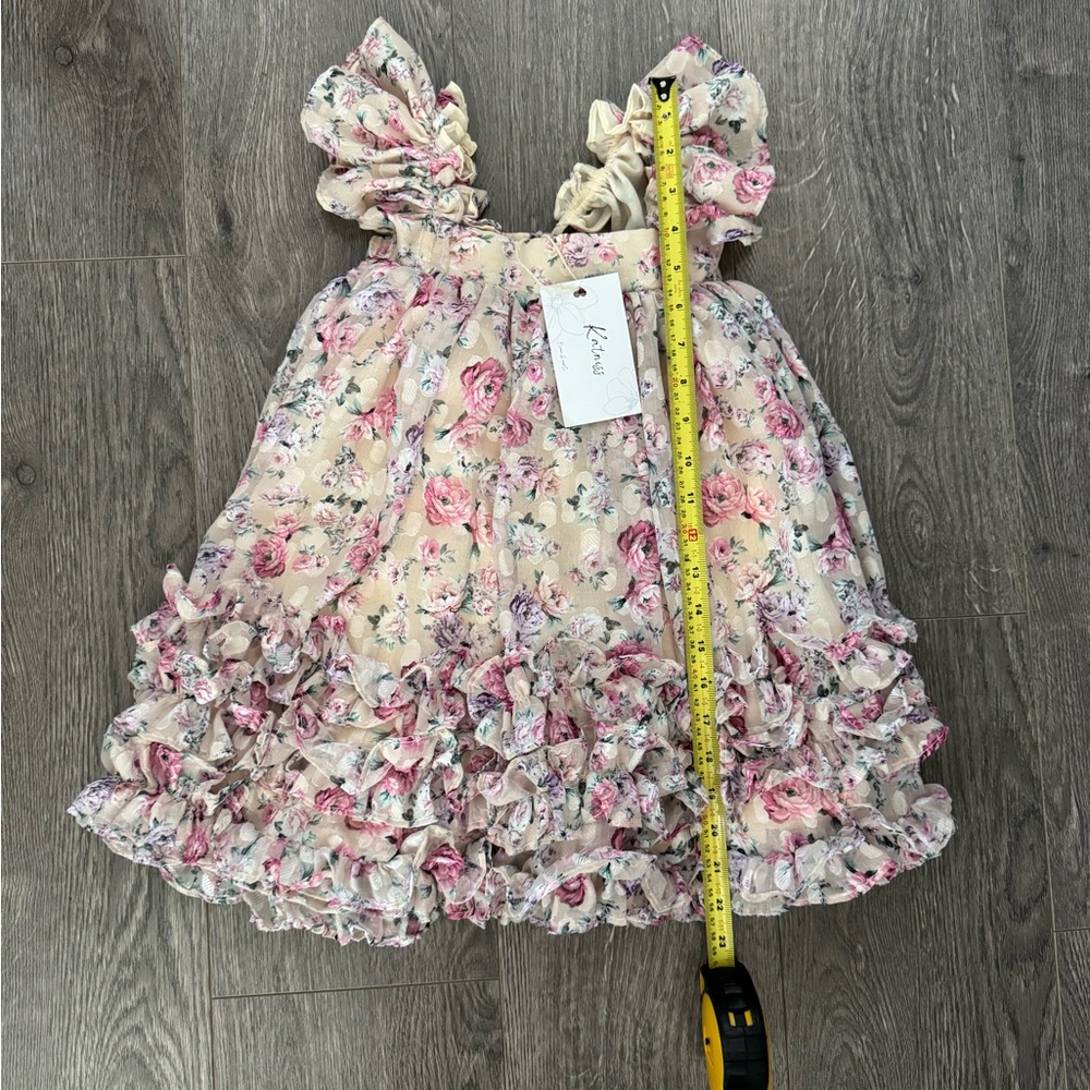 Floral Ruffle Dress - Picture 13 of 17
